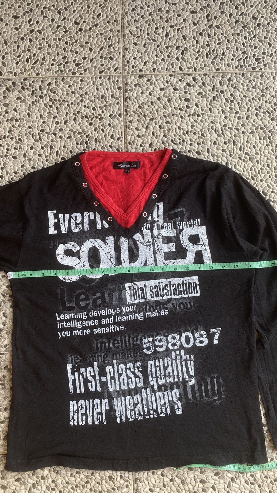 If Six Was Nine Beaumont Carr Long Sleeve Double Layer Size US L / EU 52-54 / 3 - 7 Thumbnail