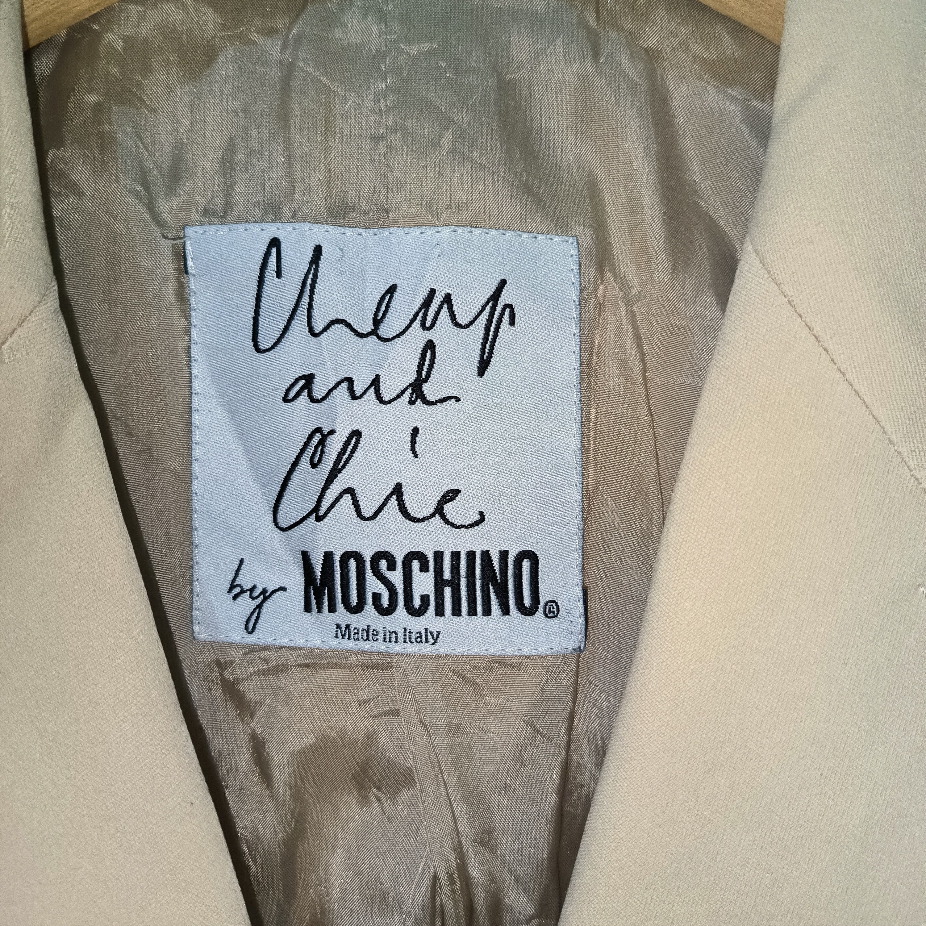 Moschino Vintage MOSCHINO Cheap and Chic Blazer Jacket Size M / US 6-8 / IT 42-44 - 2 Thumbnail