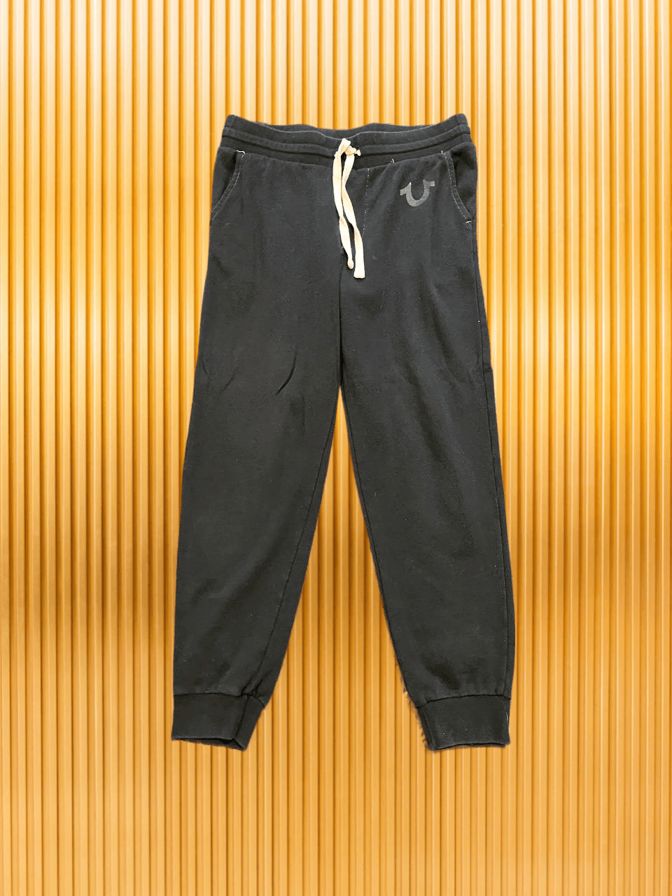 True Religion Vintage Casual Pants black logo True Religion Y2K streetwear Size US 32 / EU 48 - 1 Thumbnail