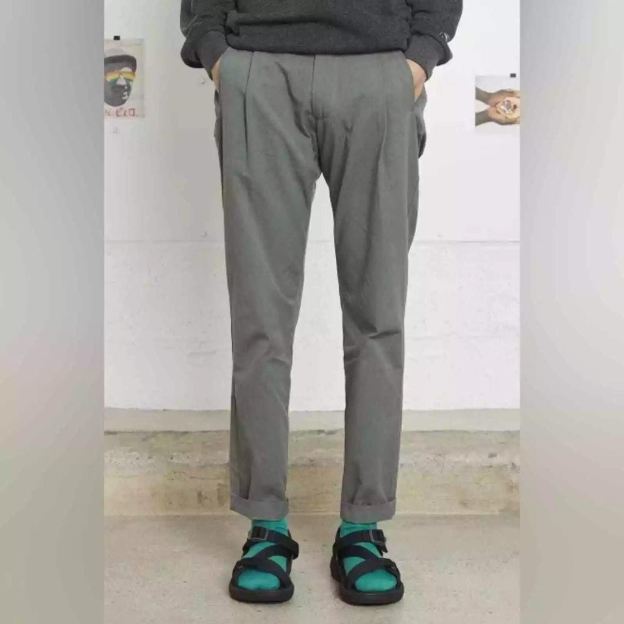 Entireworld Army Green Pleated Pants Size US 28 / EU 44 - 1 Thumbnail