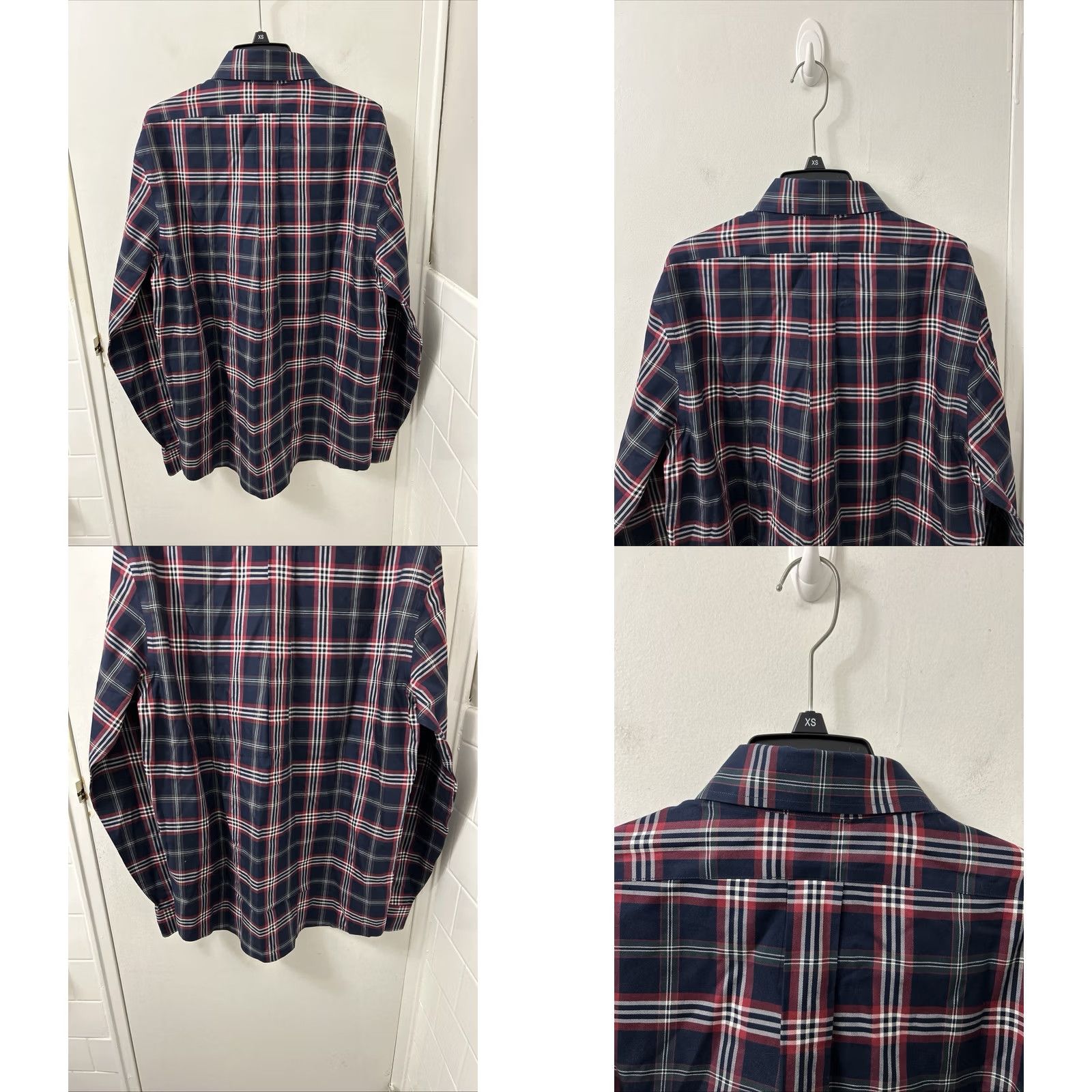 Brooks Brothers Brooks Brothers Original Polo Shirt Mens M Regular Plaid Button-Down Collar L/S Size US M / EU 48-50 / 2 - 8 Thumbnail