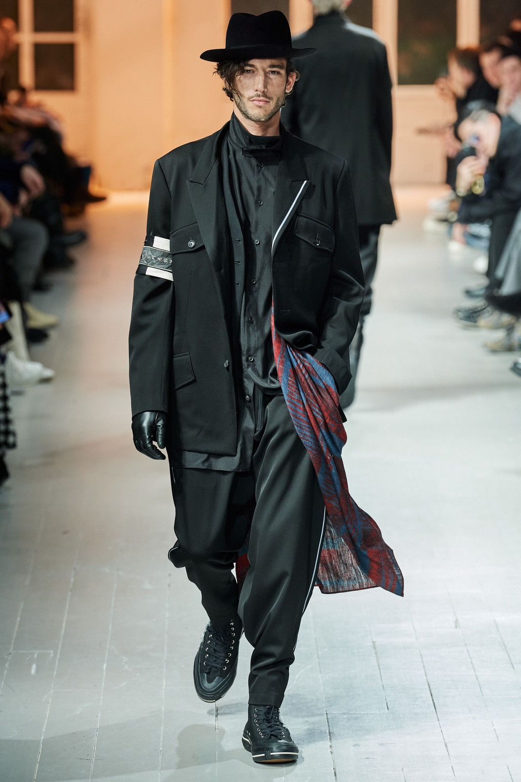 Yohji Yamamoto Yohji Yamamoto Pour Homme FW20 Patch Wool Blazer Jacket Size 48S - 1 Thumbnail