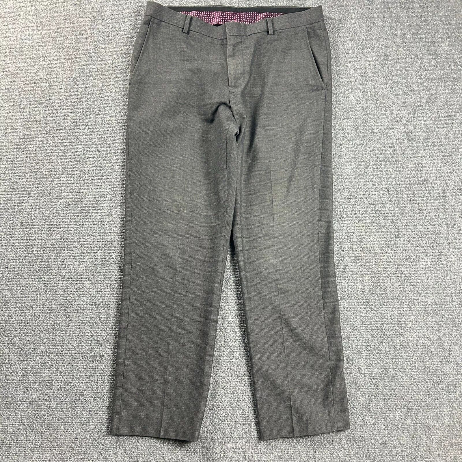 Burton Burton Menswear Pants Adults 34x29 Slacks Short Glen Check Size US 34 / EU 50 - 1 Thumbnail