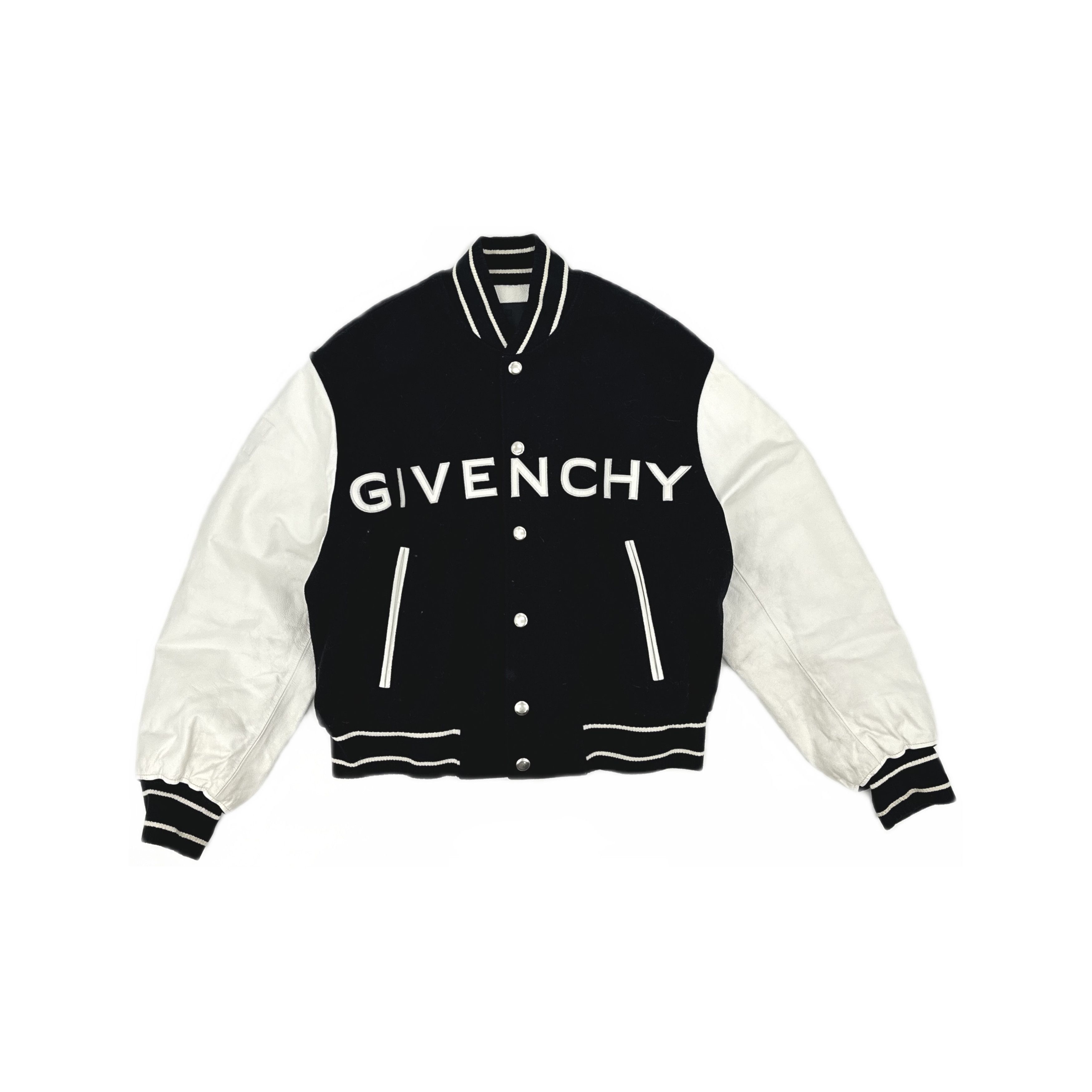 Givenchy Givenchy Logo Varsity Jacket Size M Size US M / EU 48-50 / 2 - 1 Thumbnail