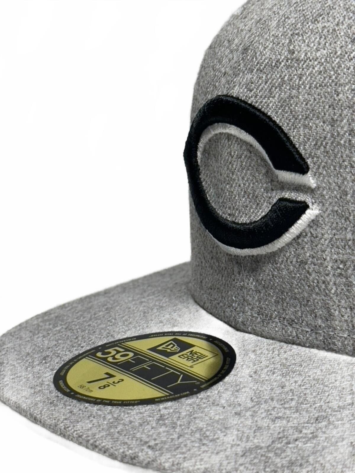 New Era New Era Cincinnati Baseball Gray Tweed 59FIFTY 7 3/8 Size ONE SIZE - 2 Thumbnail