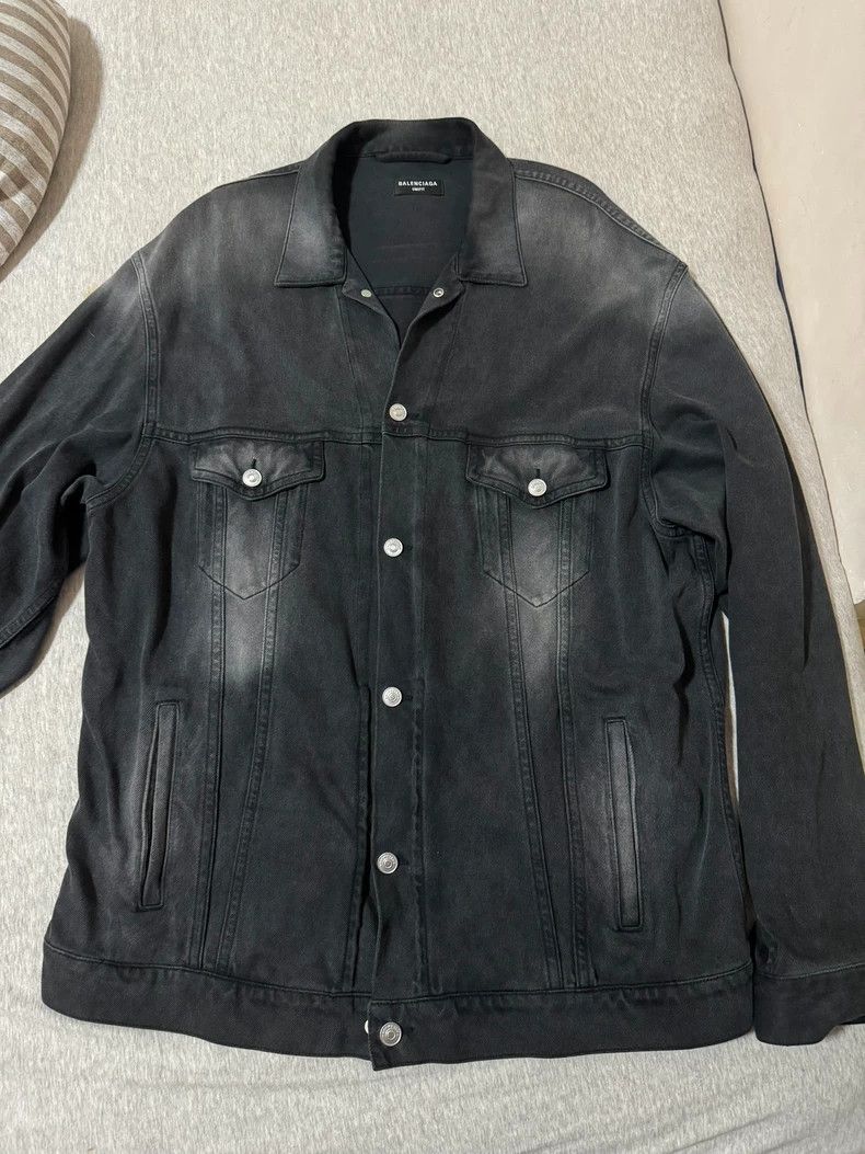Balenciaga Balenciaga denim jacket 2504-Nextarrow Size US M / EU 48-50 / 2 - 4 Thumbnail