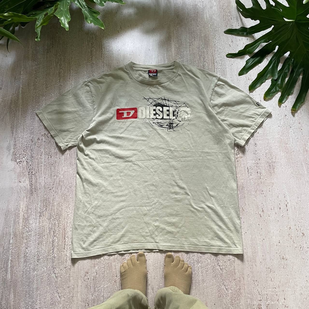 Diesel VINTAGE Y2K DIESEL JAPANESE AMAZING RARE T SHIRT 94 Size US XL / EU 56 / 4 - 1 Thumbnail