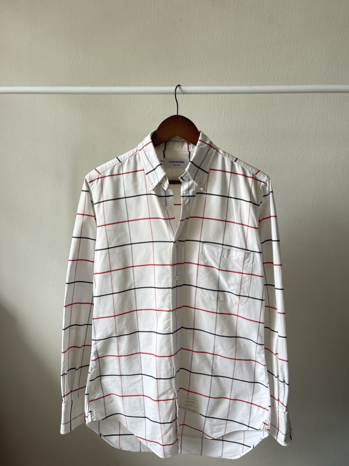 Thom Browne Thom Browne Oxford Plaid Shirt Size US M / EU 48-50 / 2 - 4 Thumbnail