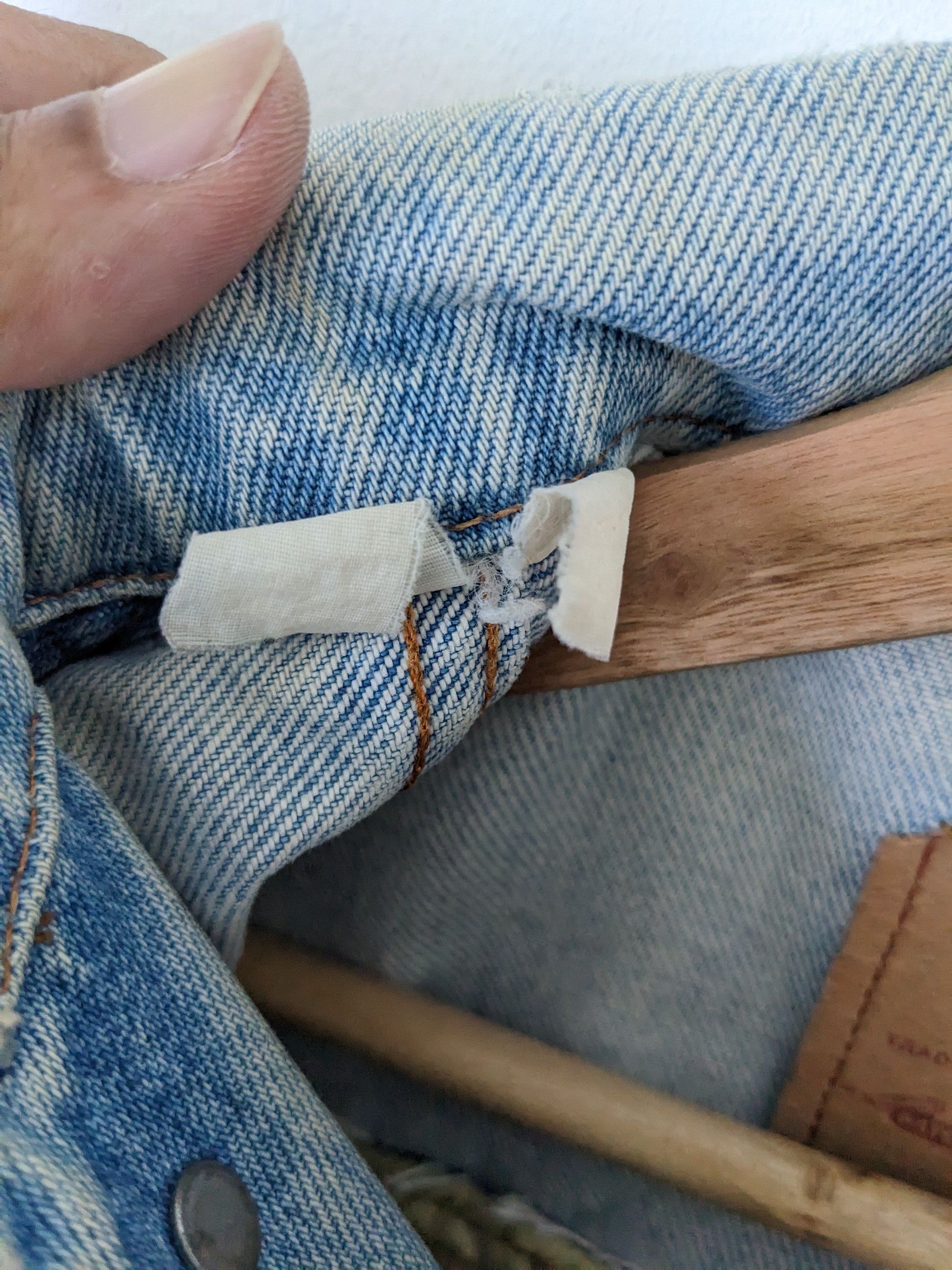 Japanese Brand × Levi's × Vintage Vintage Levis Denim Jacket Custom Made Size US S / EU 44-46 / 1 - 17 Thumbnail