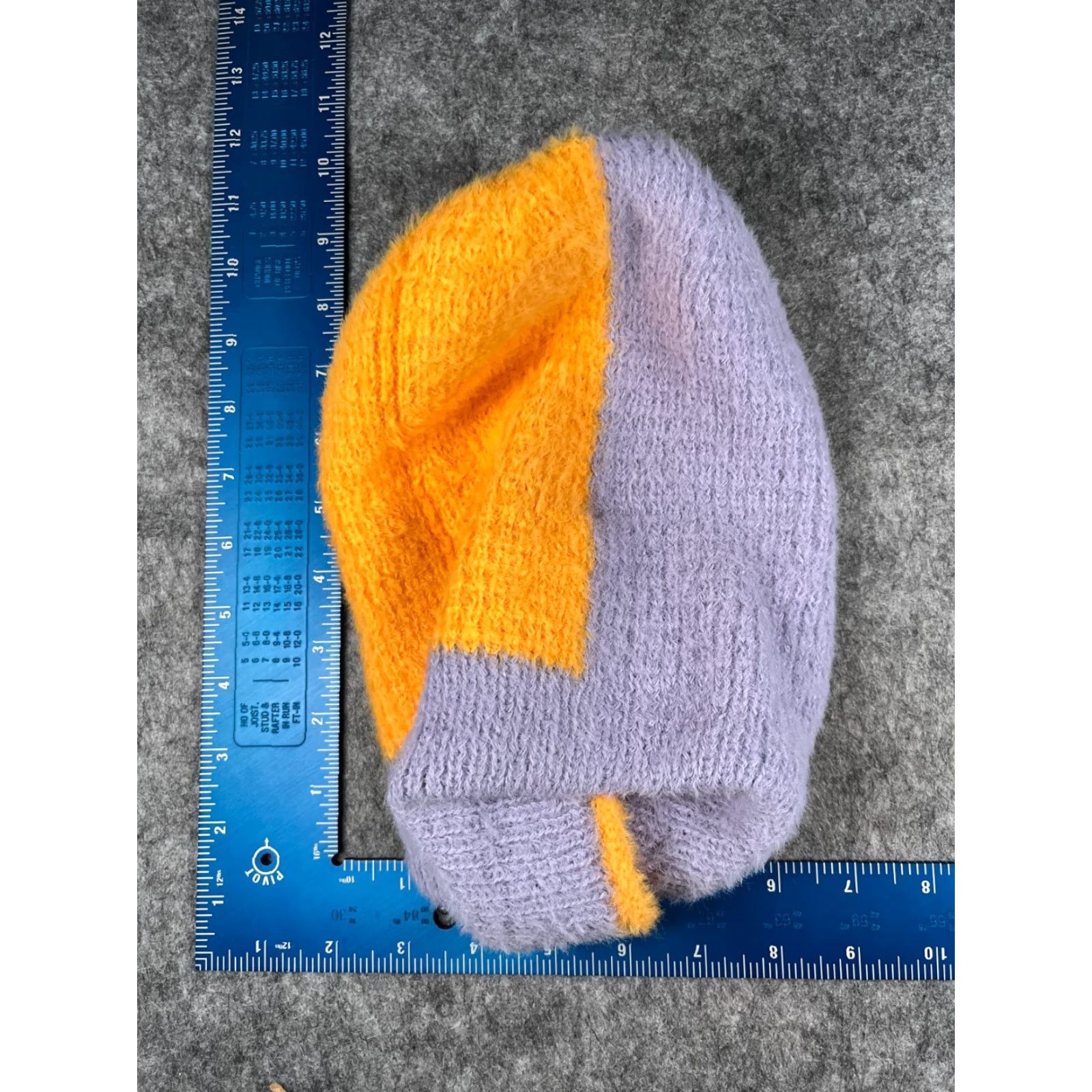 Vintage Wild Fable Beanie Women One Size Purple Orange Knit Nylon Polyester Blend NEW Size ONE SIZE - 6 Thumbnail