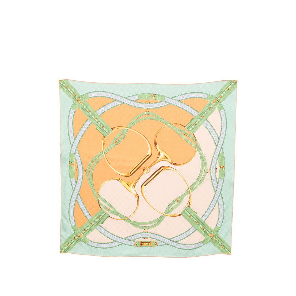 Gucci Gucci GREEN Scarves Size ONE SIZE - 1 Thumbnail