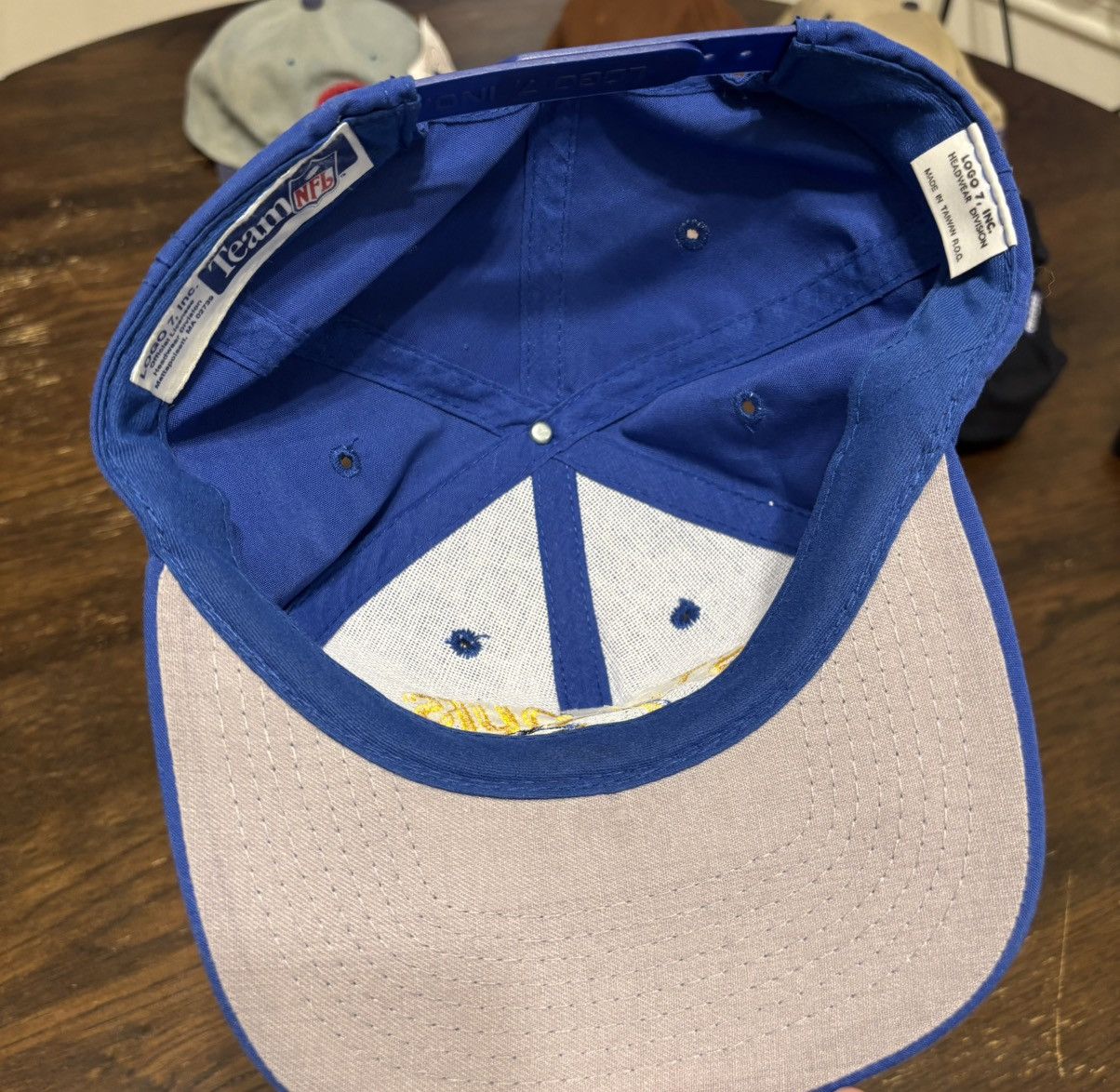 NFL × Vintage Vintage St Louis Rams NFL Logo 7 Snapback Hat Size ONE SIZE - 4 Thumbnail