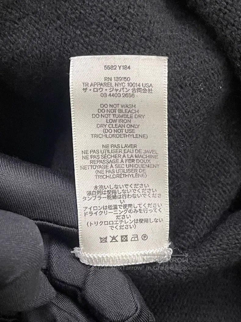 The Row The Row Black crewneck wool cashmere sweater Size XS / US 0-2 / IT 36-38 - 6 Thumbnail
