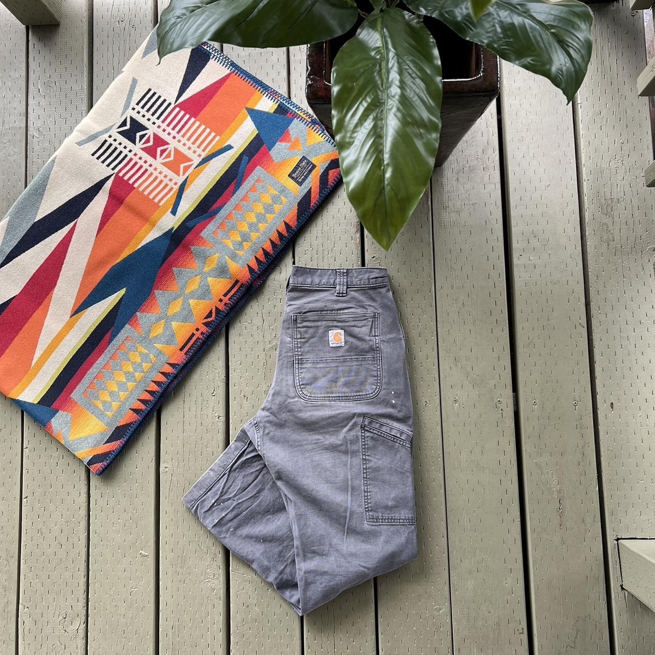 Carhartt Carhartt Pants Relaxed Fit Workwear Double Knee Durable Size US 30 / EU 46 - 1 Thumbnail