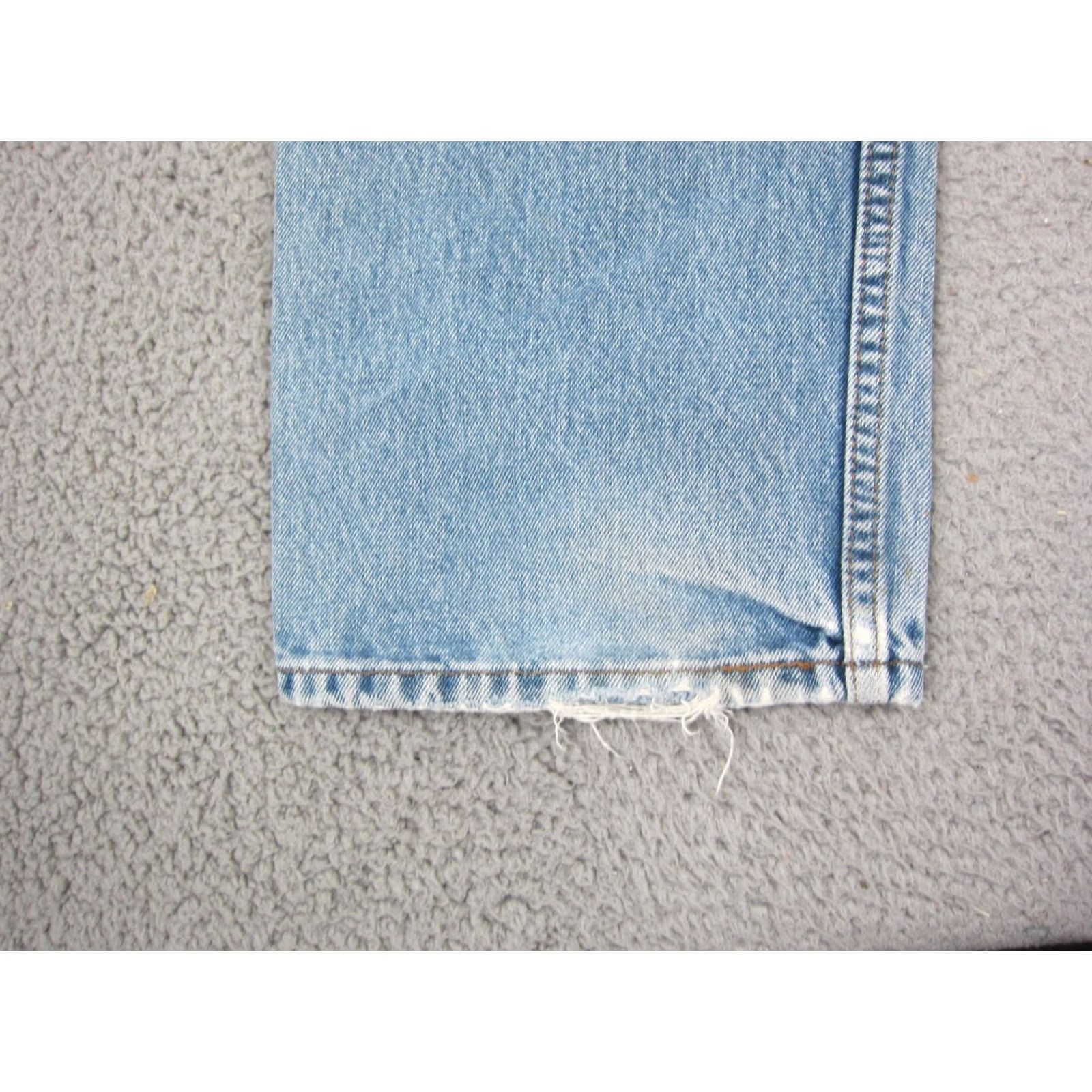 Levi's VINTAGE Levi's Jeans Mens 38x32 505 Straight Denim Blue 90s Regular Fit" Size US 38 / EU 54 - 3 Thumbnail