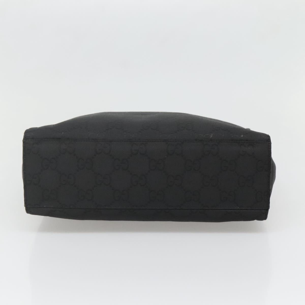 Gucci GUCCI Bamboo GG Canvas Hand Bag Nylon Black 002 002 Size ONE SIZE - 9 Thumbnail