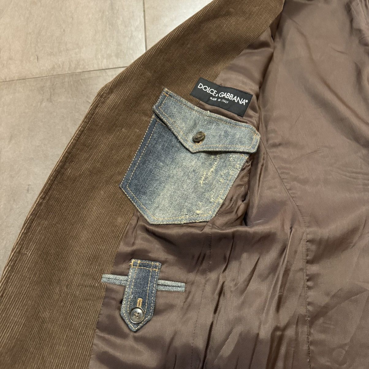 Dolce & Gabbana Dolce & Gabbana Brown Corduroy Blazer, Size IT 50 (US L) Size 50R - 8 Thumbnail
