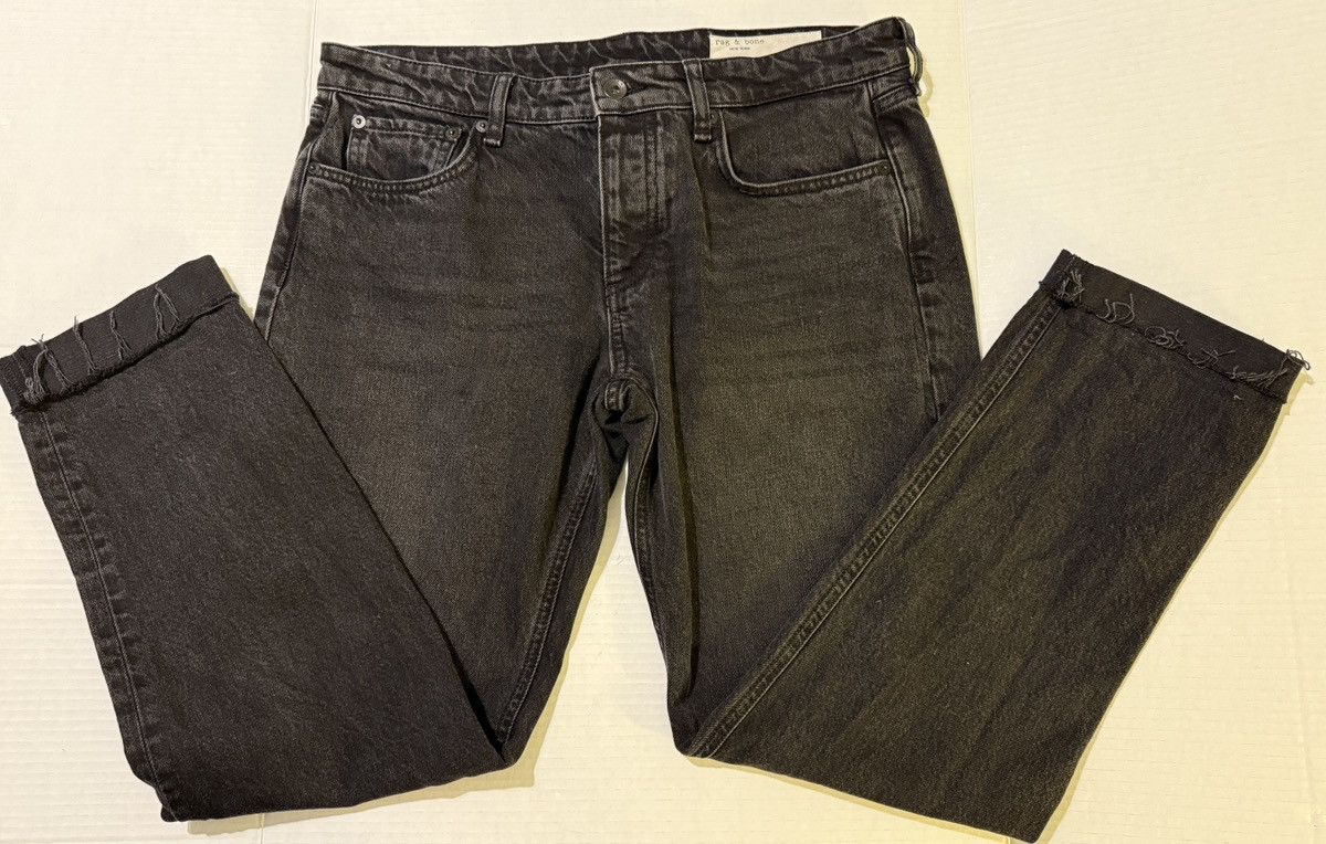 Rag & Bone Rag & Bone Women Black Dre Low Rise Slim Boyfriend Jean-29 Size 29" - 1 Thumbnail