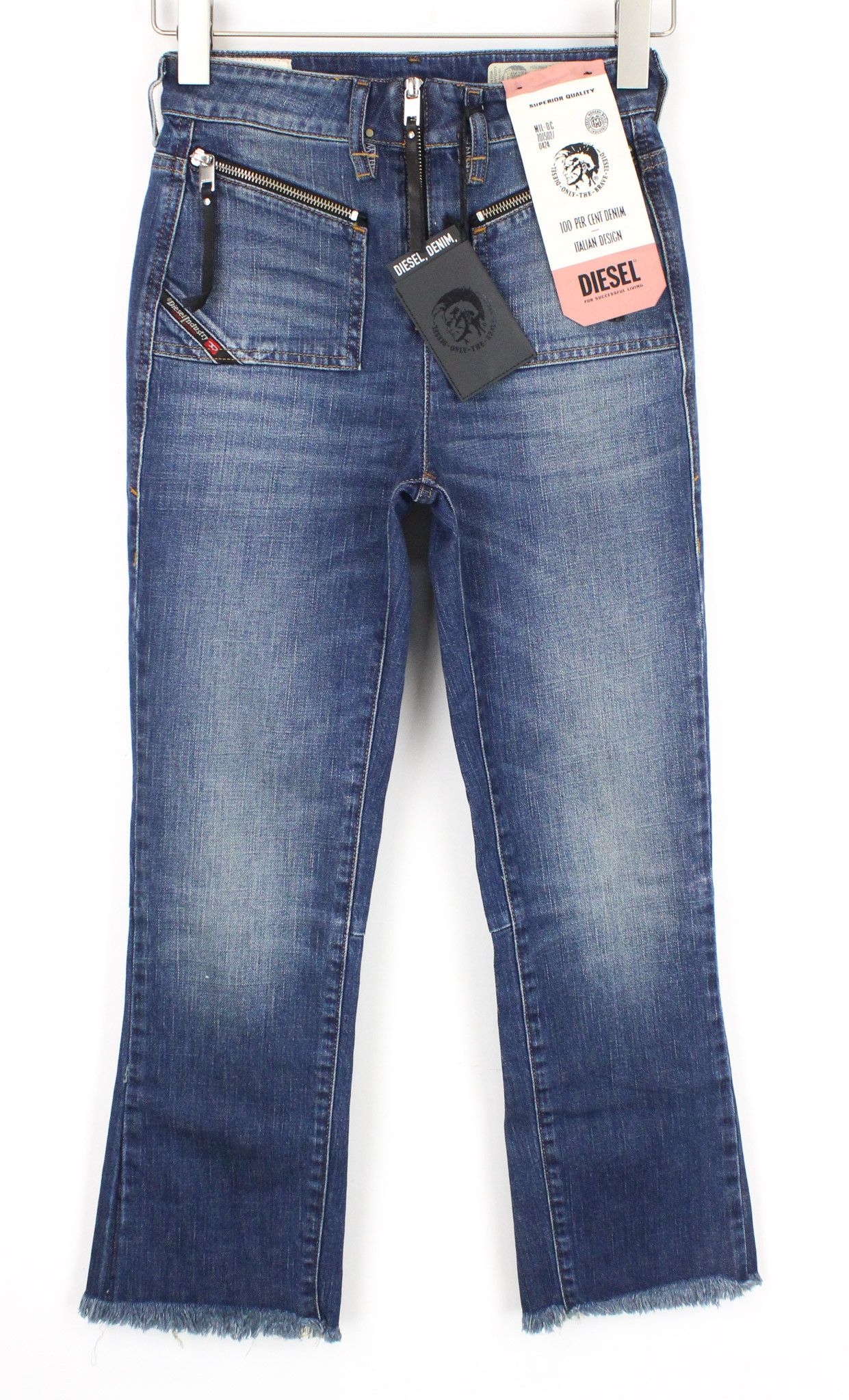 Diesel D-EARLIE 089AR W24/L32 Girls Blue Stretch Jeans 69984 Size 24" / US 00 / IT 34 - 1 Thumbnail