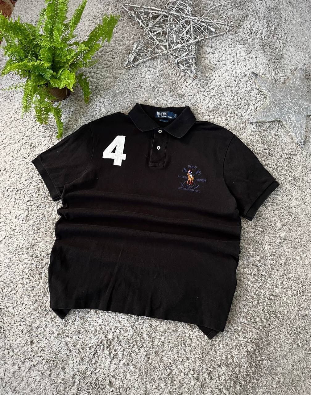 Polo Ralph Lauren × Vintage Chief Keef Polo Ralph Lauren Vintage 00s Big Logo #4 Size US L / EU 52-54 / 3 - 2 Thumbnail
