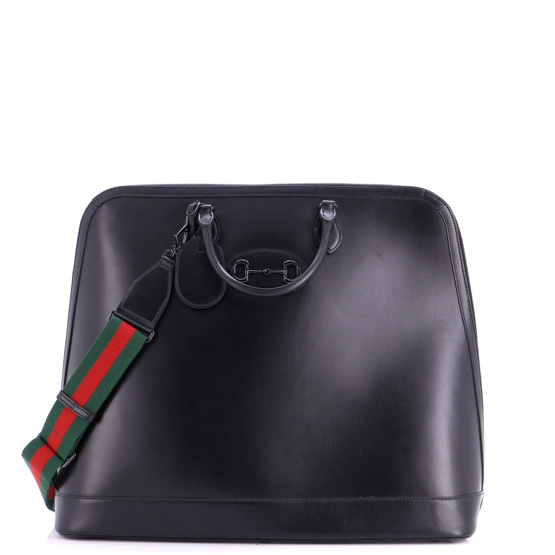 Gucci Horsebit 1955 Web Duffle Bag Size ONE SIZE - 1 Thumbnail