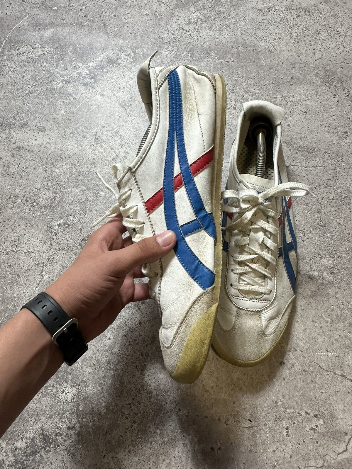 Asics Asics Onitsuka Tiger Vintage Leather Shoes Size US 14 / EU 47 - 10 Thumbnail