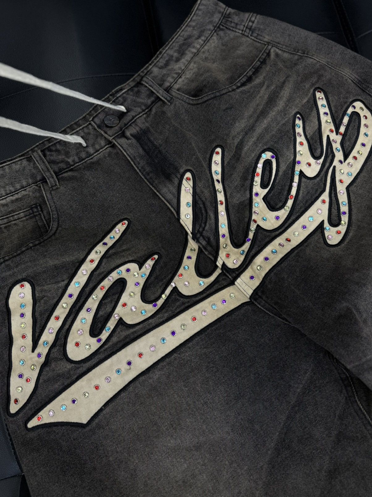 Vale Vale Valley Black Skittles Stones Shorts Size 34 (NEW) Size US 34 / EU 50 - 5 Thumbnail
