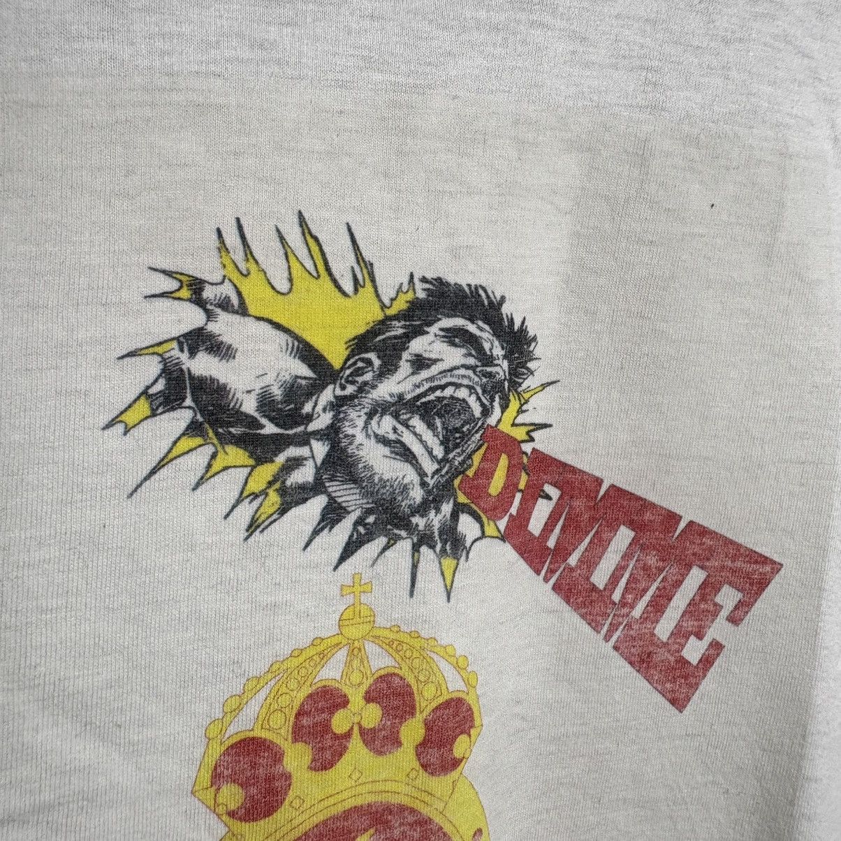 Vintage Vintage 90s The Punisher Marvel Comics Military T-Shirt Size US XL / EU 56 / 4 - 5 Thumbnail