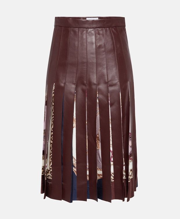 Salvatore Ferragamo Leather skirt Size 36" / US 14 / IT 50 - 1 Preview