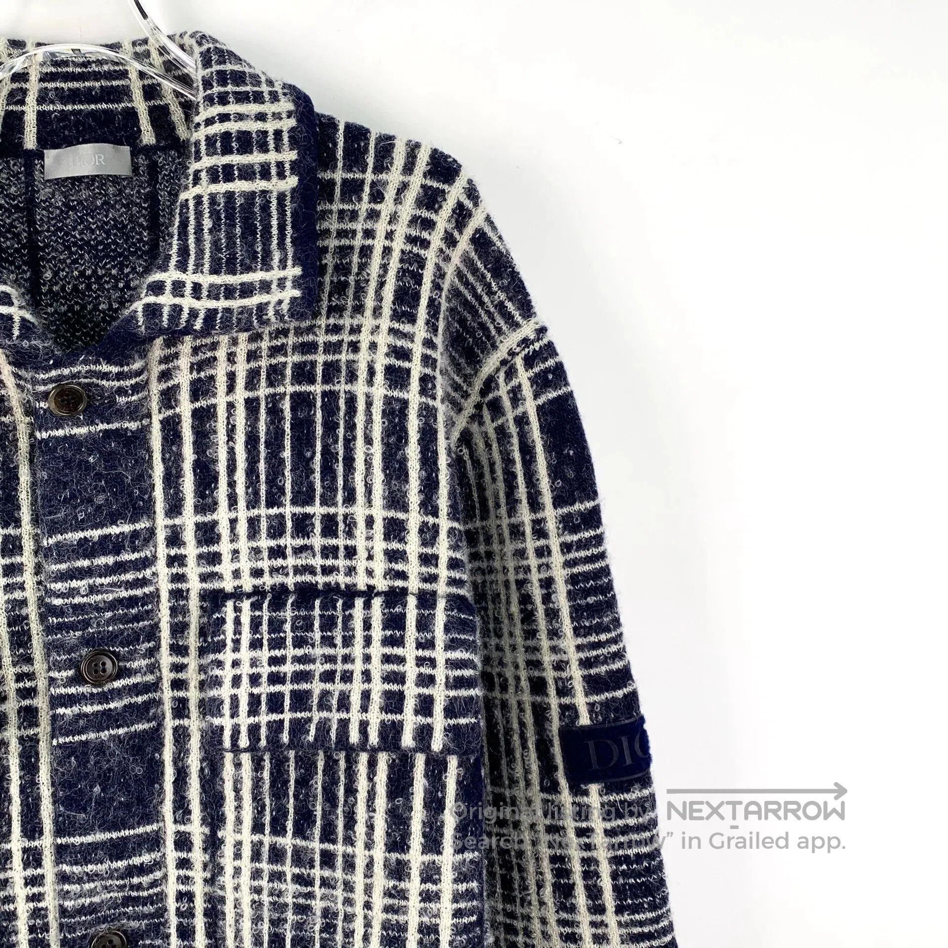 Dior Dior Colorblock Stripe Tweed Jacket. Size US L / EU 52-54 / 3 - 3 Thumbnail