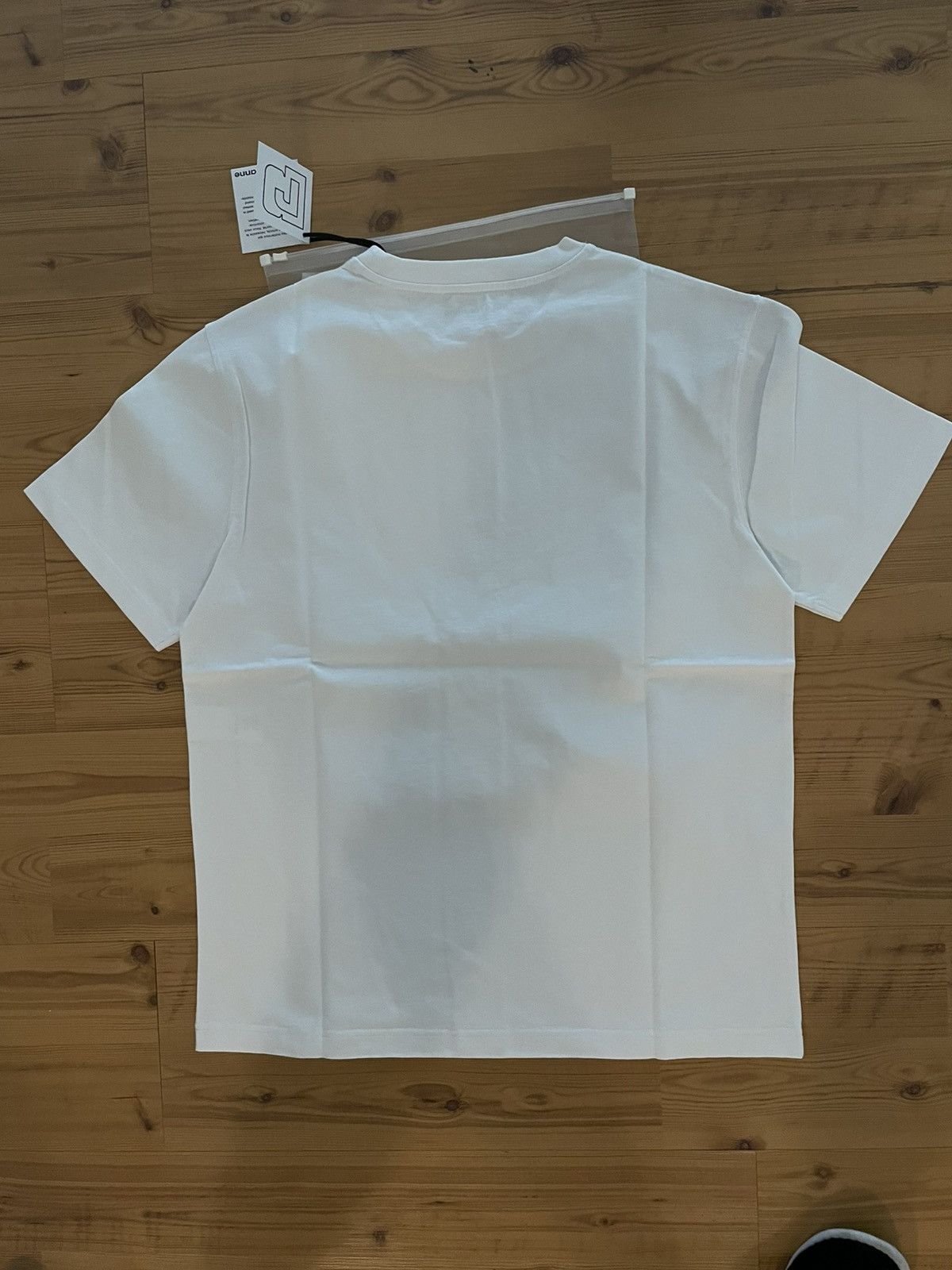Paco Rabanne Rabanne white t-shirt shoulder logo Size L / US 10 / IT 46 - 2 Thumbnail