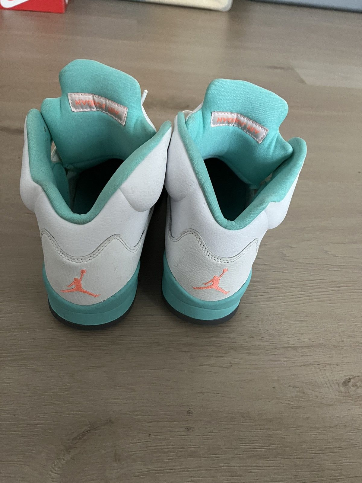 Jordan Brand Light Aqua Jordan 5 Size US 9.5 / EU 42-43 - 4 Thumbnail