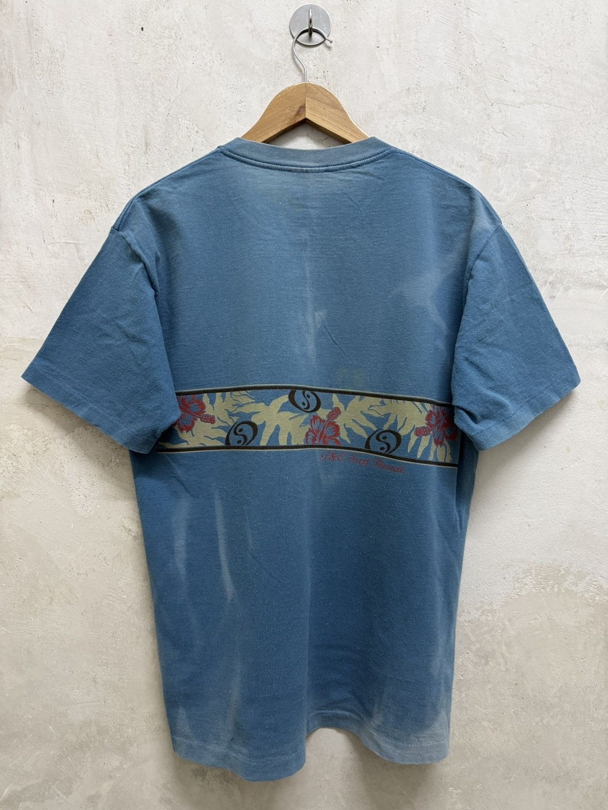Billabong Vintage 90s T&C Surf Hawaiian Faded Tshirt Size US L / EU 52-54 / 3 - 4 Thumbnail