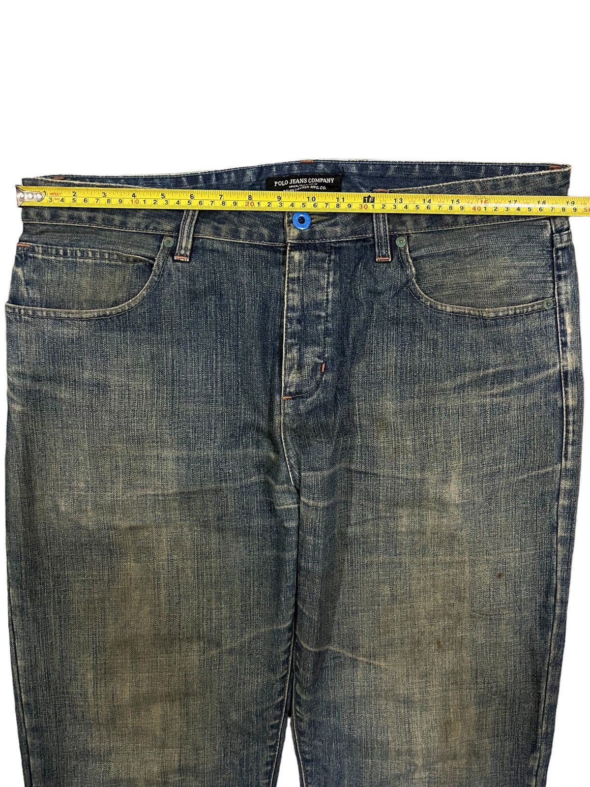 Polo Ralph Lauren Polo Jeans Ralph Lauren Mud Washed Straight Cut Jeans Size US 36 / EU 52 - 8 Thumbnail