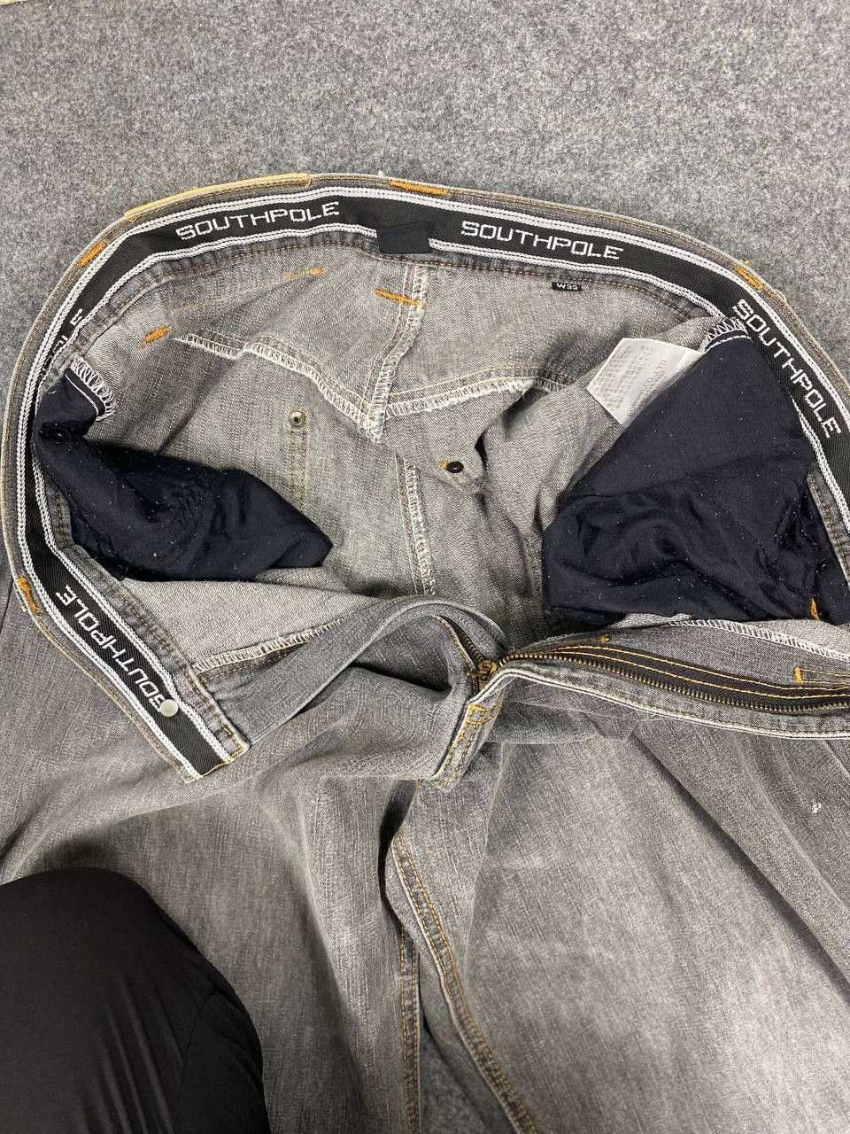 Southpole vintage 90s southpole baggy denim nice design Size US 33 - 15 Thumbnail