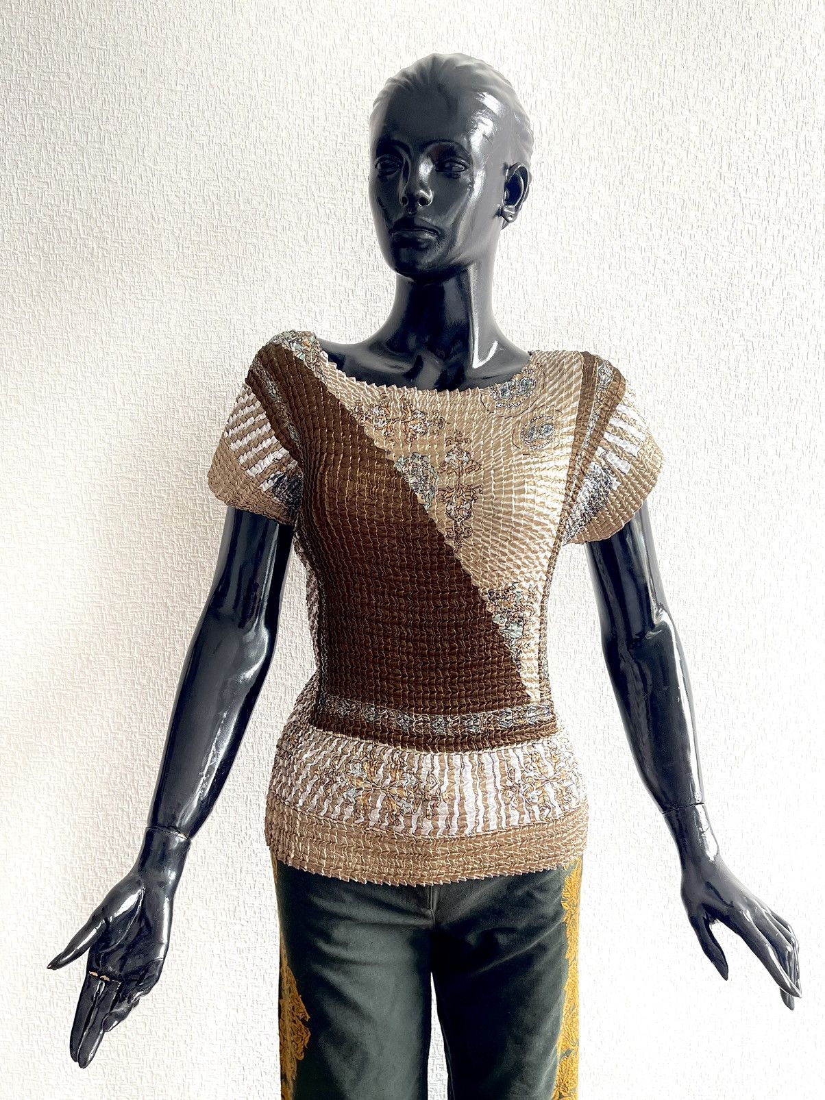 Vintage Vintage Stretches wmns blouse rare tee Size L / US 10 / IT 46 - 2 Thumbnail