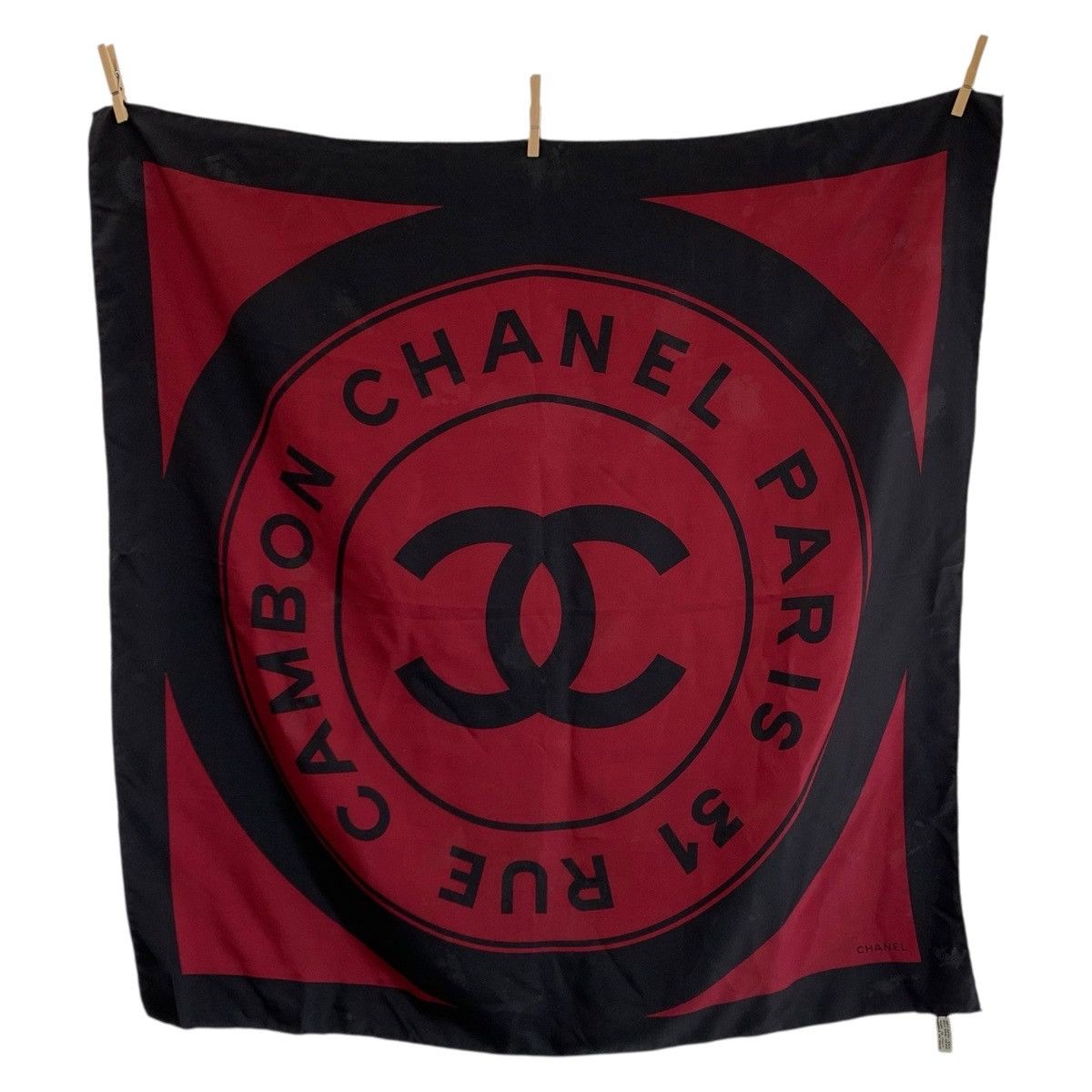 Chanel Chanel Chanel 31 RUE CAMBON Silk Scarf Textile Scarf DUTY FREE for USA Size ONE SIZE - 1 Thumbnail