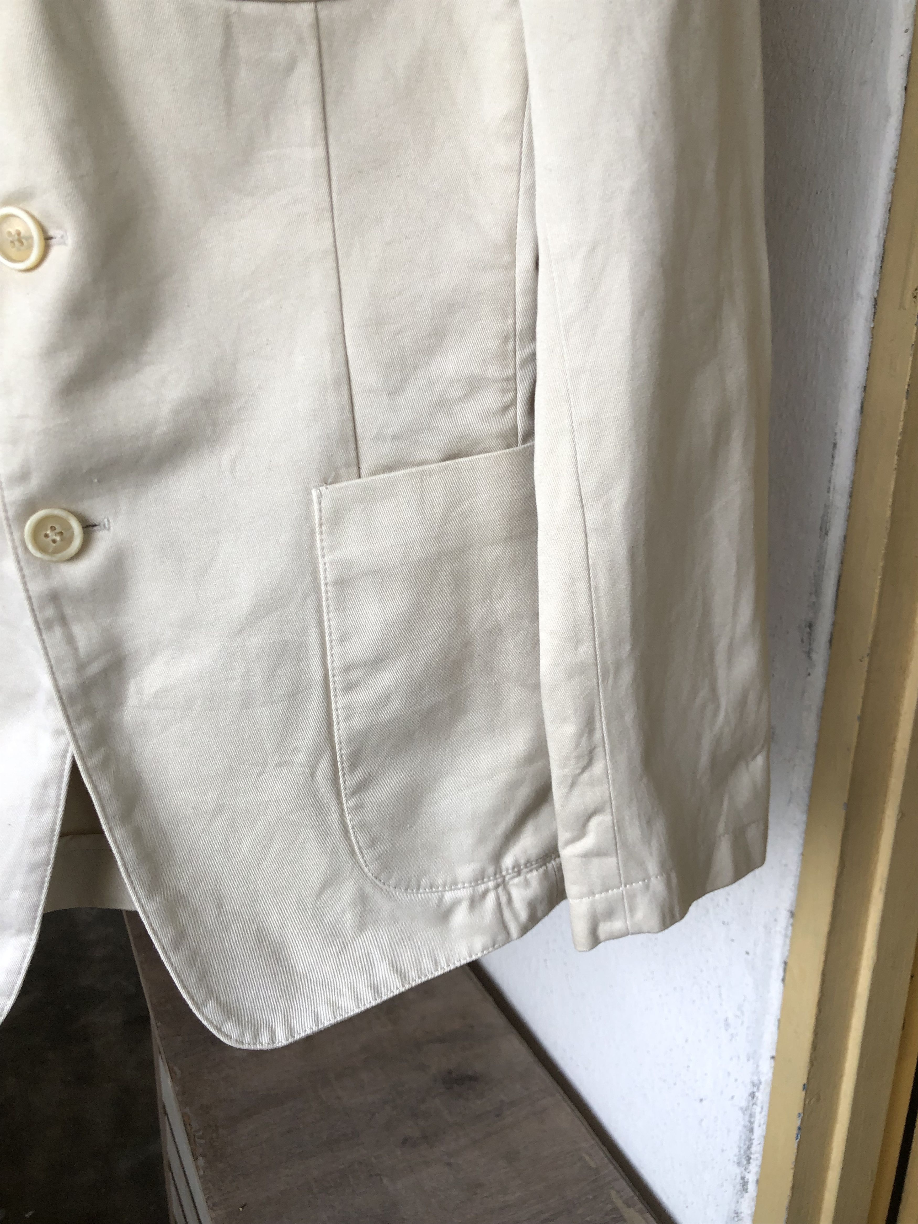 Prada Vintage Prada Single Breasted Blazer Jacket Cotton Size US M / EU 48-50 / 2 - 16 Thumbnail