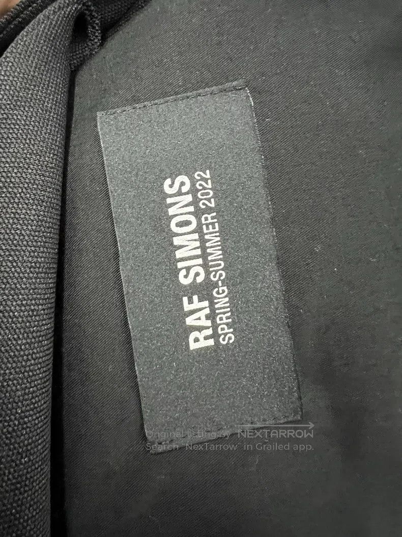 Raf Simons Raf Simons size s Solid colour single-breasted loose suit Size 36S - 3 Thumbnail