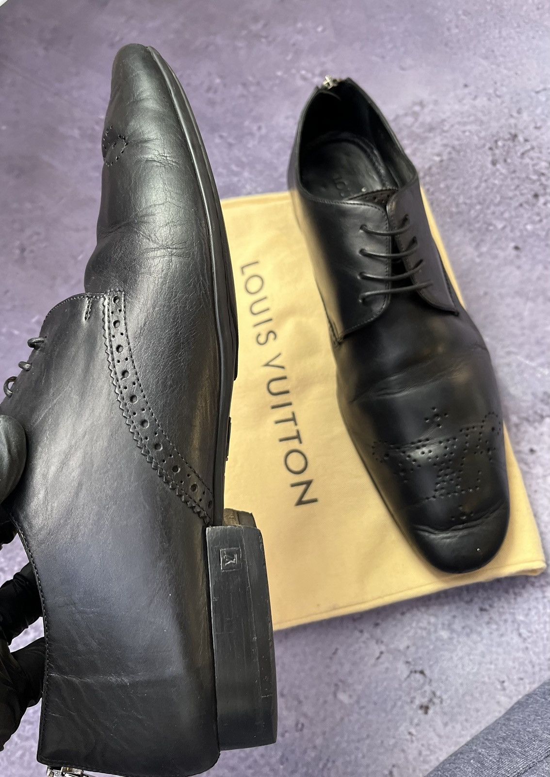 Louis Vuitton Louis Vuitton Derby Shoes Size US 8.5 / EU 41-42 - 6 Thumbnail