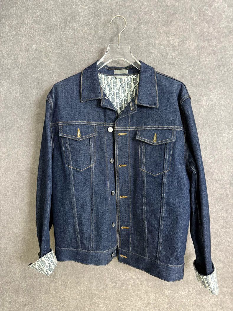 Dior Dior Full-print denim jacket inside Size US L / EU 52-54 / 3 - 1 Thumbnail