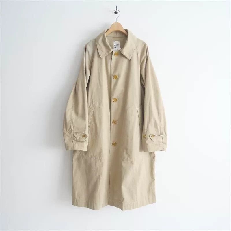 45rpm Beige Long Women's Trench Coat Size M / US 6-8 / IT 42-44 - 1 Thumbnail