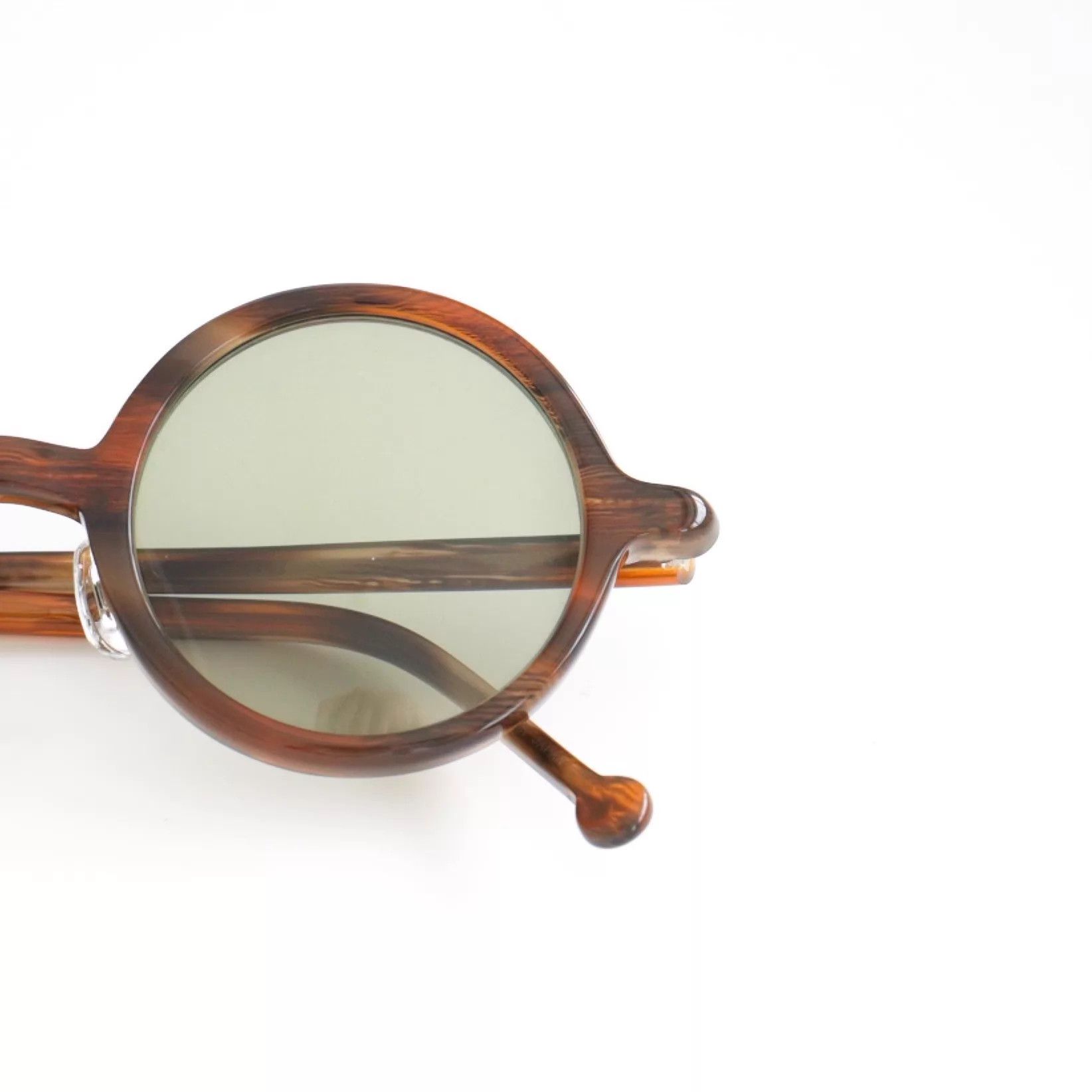 Hakusan Megane Hakusan Megane Round Ample Vintage Round Sunglasses Worn Once Size ONE SIZE - 5 Thumbnail