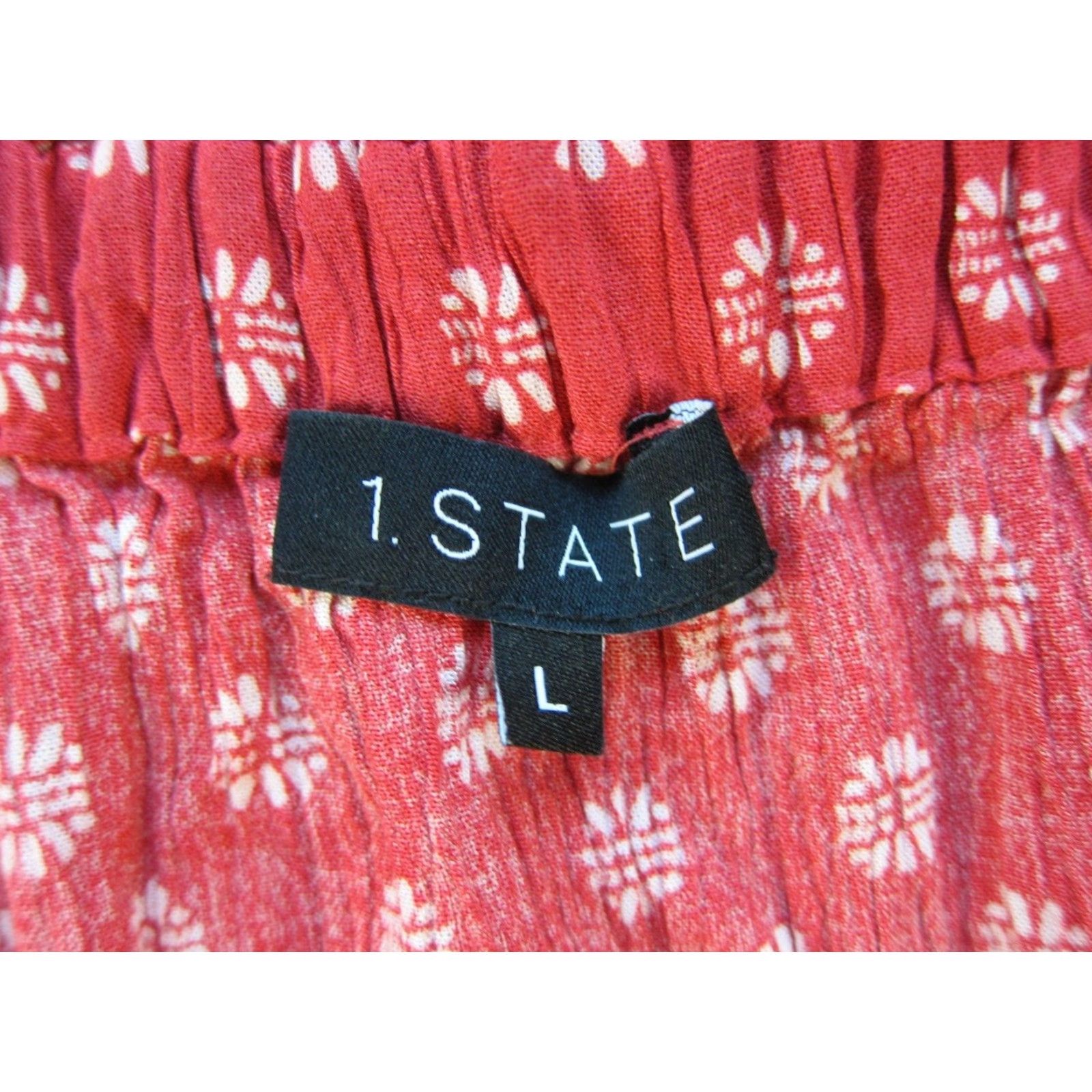 Vintage VINTAGE 1. State Rayon Pink White Polka Dot Off Shoulder Long Maxi Dress Large Size L / US 10 / IT 46 - 3 Thumbnail