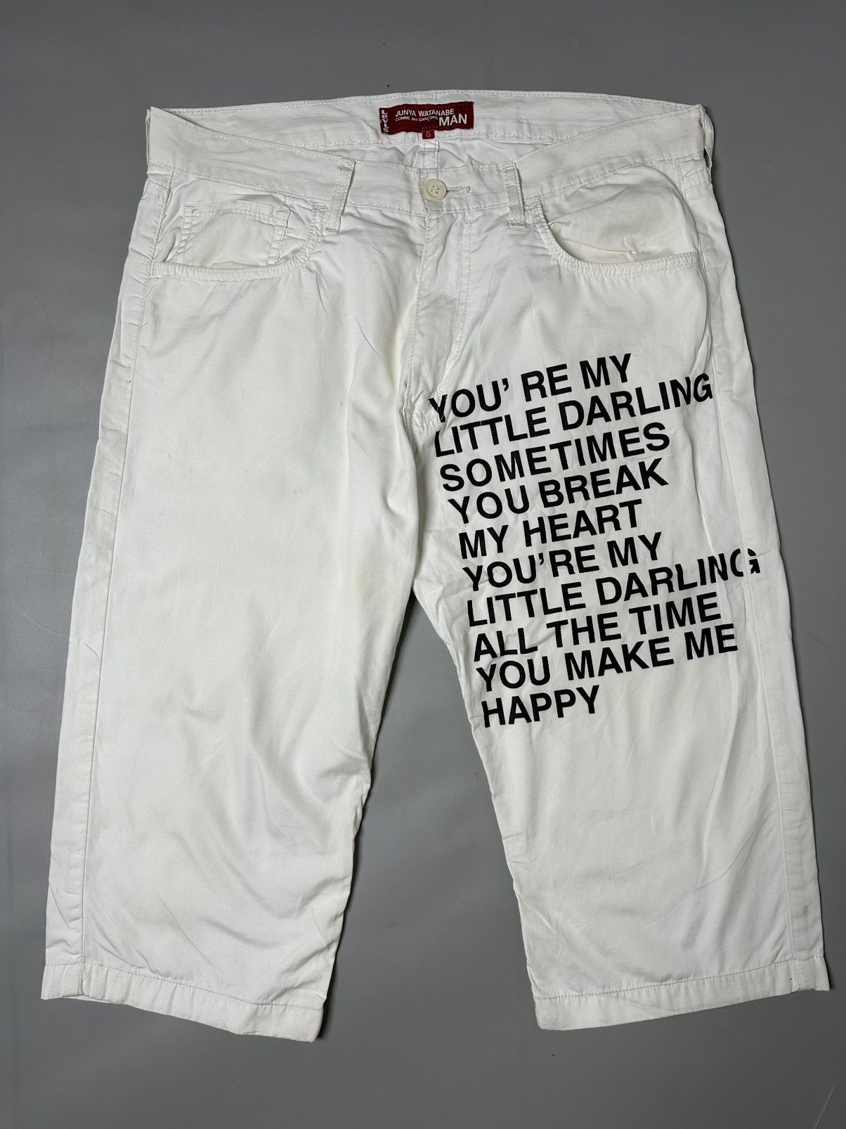 Comme Des Garcons Junya Watanabe Poem Pants