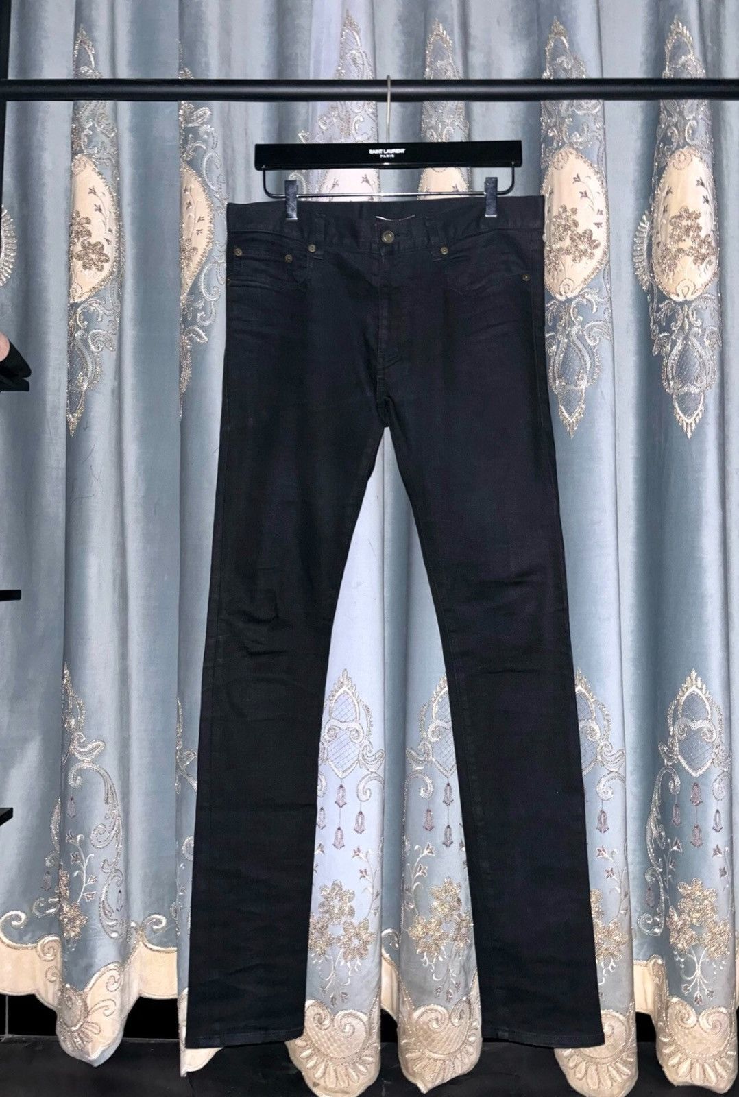 Saint Laurent Paris Saint Laurent SLP 2013FW D02 Original Tight Basic Jeans Size US 32 / EU 48 - 1 Thumbnail
