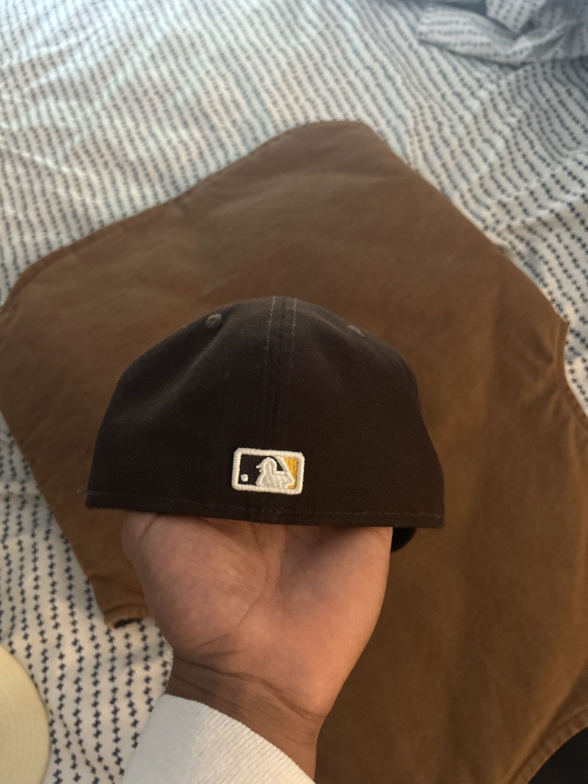 New Era New Era 7 3/8 Padres Hat- Dark Brown Size ONE SIZE - 2 Thumbnail