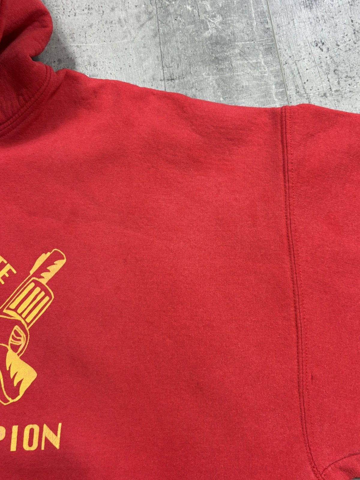 Gildan Vintage USSR Russian Roulette Boxy Hoodie Size US XXL / EU 58 / 5 - 9 Thumbnail