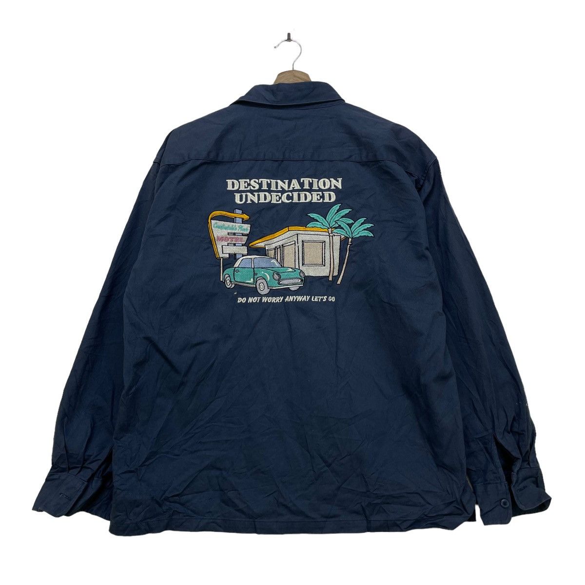 Japanese Brand × Vintage Japanese Brand Youtility Embroidered Logo Long Sleeve Size US M / EU 48-50 / 2 - 1 Thumbnail