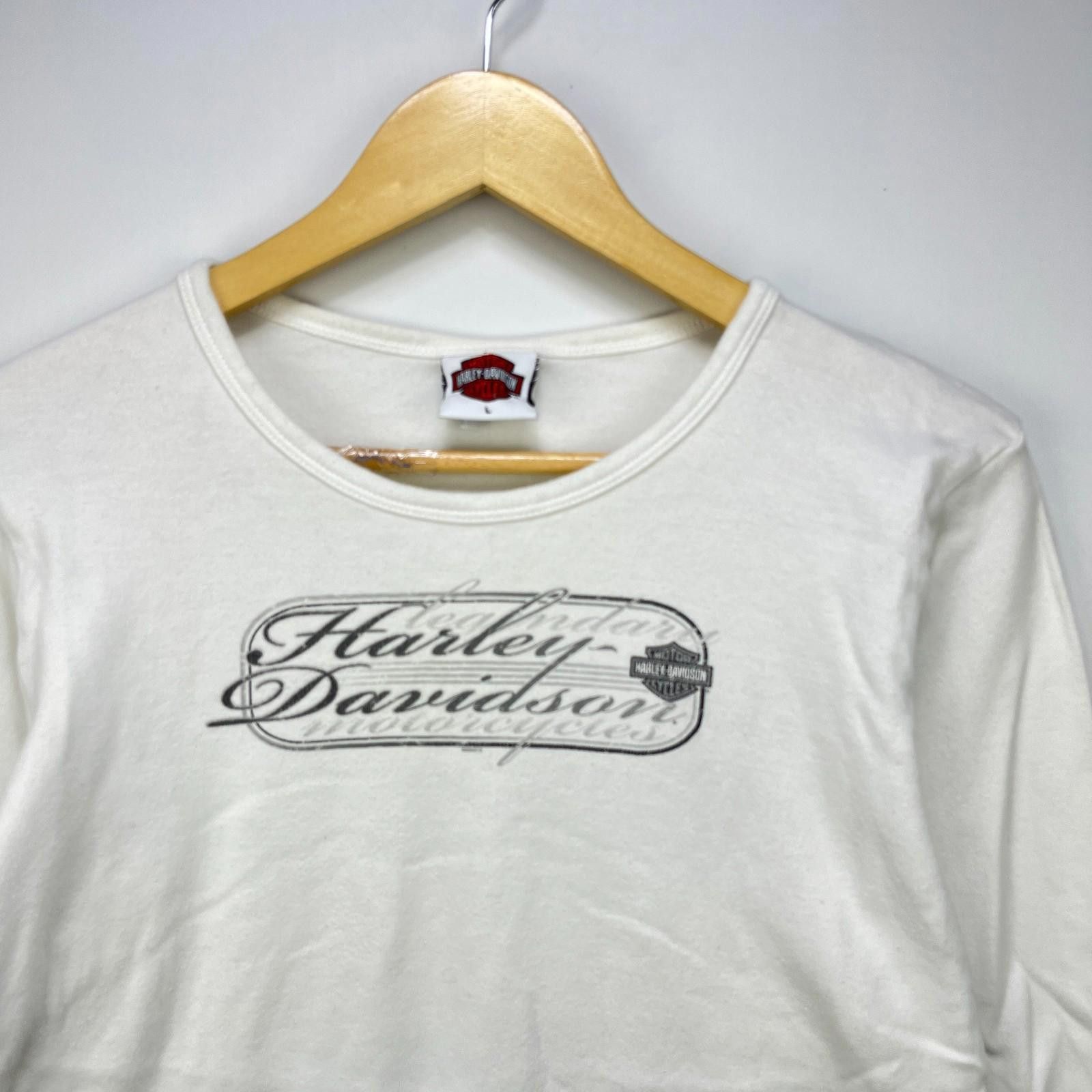 Other Vintage Harley-Davidson Y2K Long Sleeve Shirt Women’s Large Size ONE SIZE - 4 Thumbnail